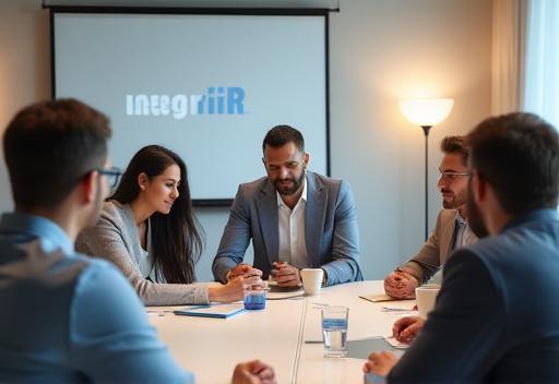 IntegriHR Solutions Milan office—team discussion