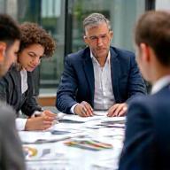 Performance review meeting