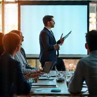 Corporate training session